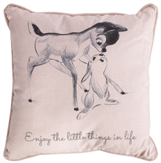 Pyntepude - 30x30 cm - Bambi og Stampe - 2i1 design - Borg living