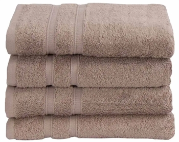 Se Bambus Håndklæde - 50x100 cm - Sand - Bløde håndklæder fra "Premium - By Borg hos Shopdyner.dk
