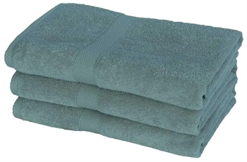 Billede af Badehåndklæde - 70x140 cm - Diamant - Petrol - 100% Bomuld - Bløde bade håndklæder fra Egeria hos Shopdyner.dk